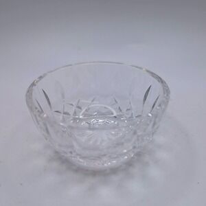 Waterford Cut Crystal‎ Signed Small 3" Candy Nut Trinket Jewelry Glass Bowl EUC